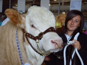Laura with Vodka at Royal Highland Show 2008